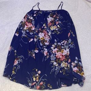 Blue flower dress